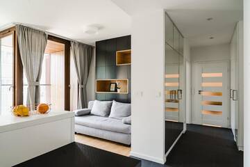 Фото номера Апартаменты с 1 спальней Апарт-отели Apartment4You Select Kolejowa г. Варшава 20