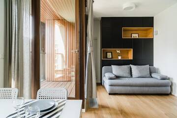 Фото номера Апартаменты с 1 спальней Апарт-отели Apartment4You Select Kolejowa г. Варшава 73