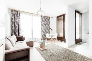 Фото номера Апартаменты с 1 спальней Апарт-отели Apartment4You Select Kolejowa г. Варшава 58
