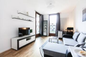 Фото номера Апартаменты с 1 спальней Апарт-отели Apartment4You Select Kolejowa г. Варшава 61