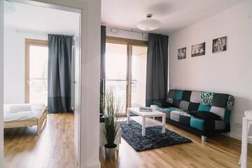 Фото номера Апартаменты с 1 спальней Апарт-отели Apartment4You Select Kolejowa г. Варшава 30