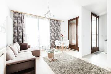 Фото номера Апартаменты с 1 спальней Апарт-отели Apartment4You Select Kolejowa г. Варшава 28