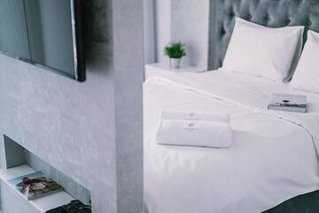 Фото номера Апартаменты с 1 спальней Апарт-отели Apartment4You Select Kolejowa г. Варшава 82