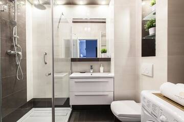 Фото номера Апартаменты с 1 спальней Апарт-отели Apartment4You Select Kolejowa г. Варшава 90