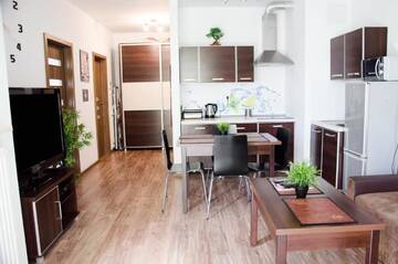 Фото номера Апартаменты с 1 спальней Апартаменты Apartament Centrum Giełdowa г. Варшава 38