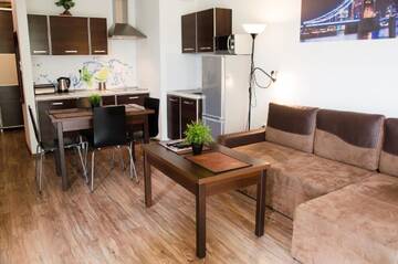 Фото номера Апартаменты с 1 спальней Апартаменты Apartament Centrum Giełdowa г. Варшава 37