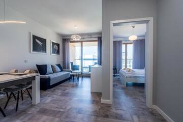 Фото номера Улучшенные апартаменты Апарт-отели GO Apartments г. Варшава 24