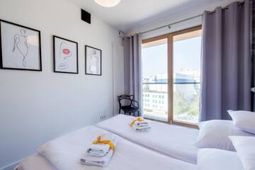 Фото номера Улучшенные апартаменты Апарт-отели GO Apartments г. Варшава 25