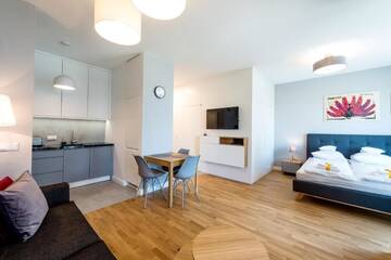 Фото номера Стандартные апартаменты Апарт-отели GO Apartments г. Варшава 19
