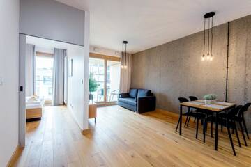 Фото номера Улучшенные апартаменты Апарт-отели GO Apartments г. Варшава 13