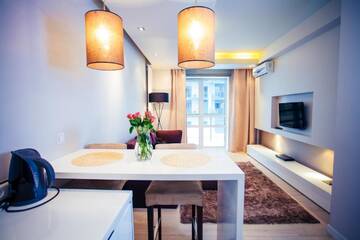 Фото номера Апартаменты Делюкс Апарт-отели Platinum Towers MJ Apartments г. Варшава 7