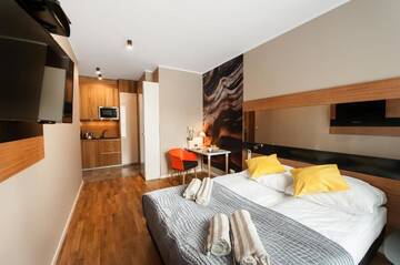 Фото номера Апартаменты-студио Апартаменты Prestige Apartments Wola Kolejowa г. Варшава 4