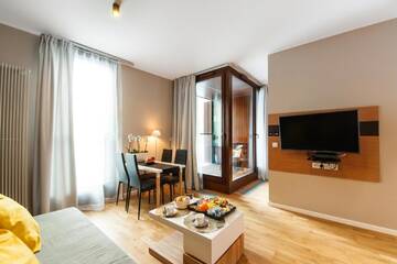 Фото номера Апартаменты Делюкс Апартаменты Prestige Apartments Wola Kolejowa г. Варшава 37