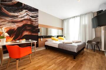 Фото номера Апартаменты-студио Апартаменты Prestige Apartments Wola Kolejowa г. Варшава 3