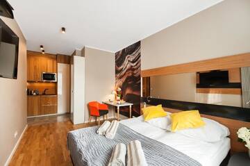 Фото номера Апартаменты-студио Апартаменты Prestige Apartments Wola Kolejowa г. Варшава 11