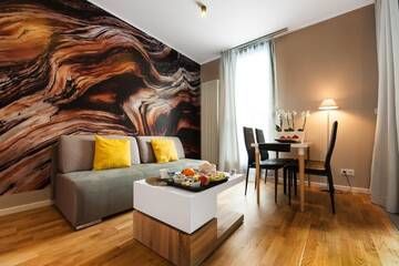 Фото номера Апартаменты Делюкс Апартаменты Prestige Apartments Wola Kolejowa г. Варшава 21