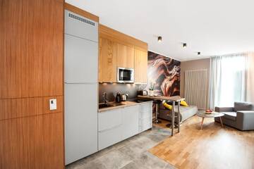 Фото номера Апартаменты Делюкс Апартаменты Prestige Apartments Wola Kolejowa г. Варшава 19