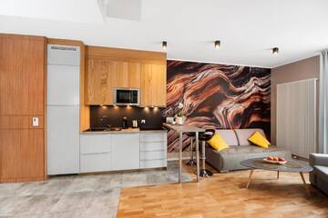Фото номера Апартаменты Делюкс Апартаменты Prestige Apartments Wola Kolejowa г. Варшава 23