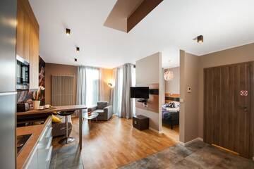 Фото номера Апартаменты Делюкс Апартаменты Prestige Apartments Wola Kolejowa г. Варшава 26