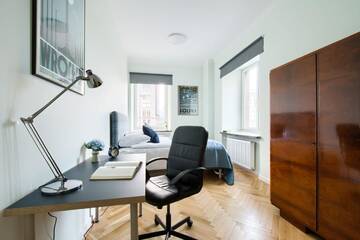 Фото номера Апартаменты с 2 спальнями Апартаменты P&amp;O Apartments Metro Centrum г. Варшава 6