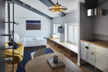 Фото номера Апартаменты-студио Отели типа «постель и завтрак» Bez Kantów Boutique Rooms г. Варшава 4