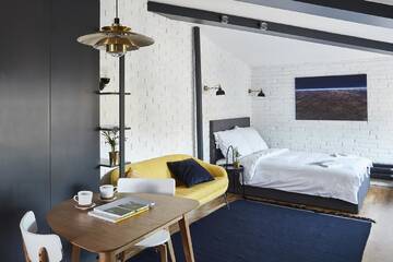 Фото номера Апартаменты-студио Отели типа «постель и завтрак» Bez Kantów Boutique Rooms г. Варшава 6