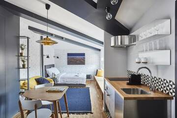 Фото номера Апартаменты-студио Отели типа «постель и завтрак» Bez Kantów Boutique Rooms г. Варшава 7