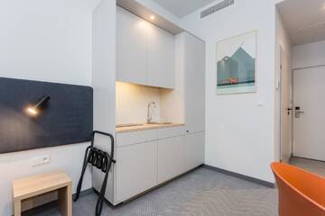 Фото номера Апартаменты-студио Отель Platinum Hotel&amp;Residence Wilanów г. Варшава 2