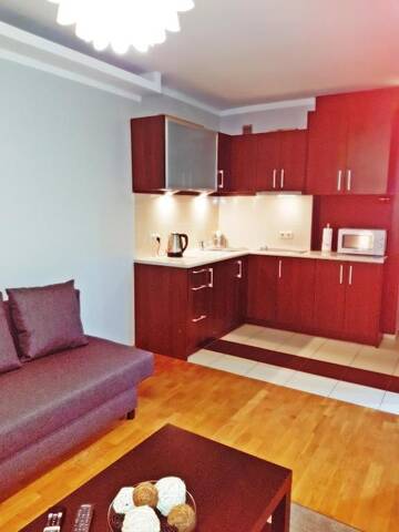 Фото номера Апартаменты с 1 спальней - Grzybowska 16 Апартаменты Coser Apartamenty Centrum г. Варшава 3