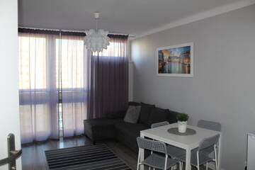 Фото номера Апартаменты с 1 спальней — Grzybowska, 16 Апартаменты Coser Apartamenty Centrum г. Варшава 4
