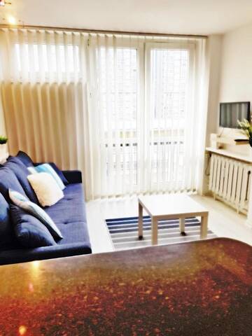 Фото номера Апартаменты с 1 спальней: Grzybowska, 16/22 Апартаменты Coser Apartamenty Centrum г. Варшава 3