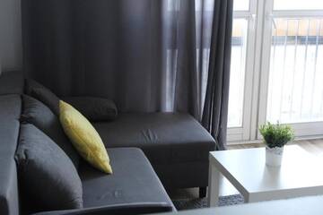 Фото номера Апартаменты с 1 спальней: Grzybowska, 16/22 Апартаменты Coser Apartamenty Centrum г. Варшава 5
