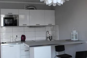 Фото номера Апартаменты с 1 спальней: Grzybowska, 16/22 Апартаменты Coser Apartamenty Centrum г. Варшава 6