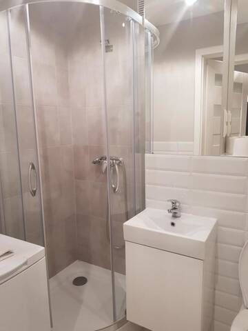 Фото номера Апартаменты с 1 спальней - Zelazna, 58/62 Апартаменты Coser Apartamenty Centrum г. Варшава 6