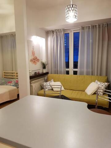 Фото номера Апартаменты с 1 спальней — Grzybowska Street, 30 Апартаменты Coser Apartamenty Centrum г. Варшава 2