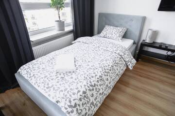 Фото номера Апартаменты с видом на озеро Апартаменты Prudentia Apartments Kłobucka г. Варшава 3