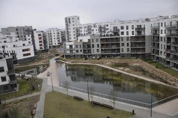 Фото номера Двухместный номер Делюкс с 1 кроватью и душем Апартаменты Prudentia Apartments Kłobucka г. Варшава 9