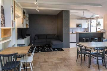 Фото номера Одноместный номер с ванной комнатой Проживание в семье Irysowy Premium Hostel г. Варшава 22