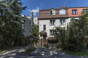 Фото номера Одноместный номер с ванной комнатой Проживание в семье Irysowy Premium Hostel г. Варшава 8