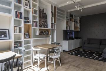 Фото номера Одноместный номер с ванной комнатой Проживание в семье Irysowy Premium Hostel г. Варшава 5