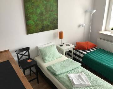 Фото номера Апартаменты с балконом Апартаменты Apartament Żeromskiego 1 г. Варшава 58