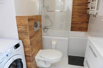 Фото номера Апартаменты с балконом Апартаменты Apartament Żeromskiego 1 г. Варшава 36