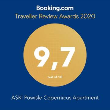 Фото номера Апартаменты с 1 спальней Апартаменты ASKI Powiśle Copernicus Apartment г. Варшава 8