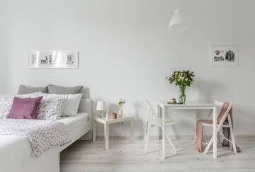 Фото номера Апартаменты-студио с кондиционером Апартаменты Palm Aparts Warsaw г. Варшава 3