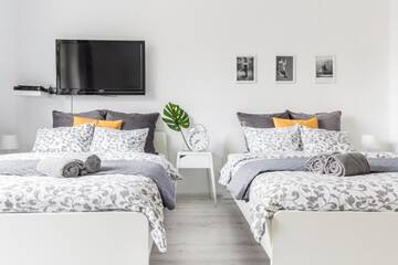 Фото номера Улучшенные апартаменты Апартаменты Palm Aparts Warsaw г. Варшава 5