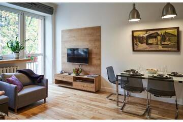 Фото номера Апартаменты с 1 спальней Апартаменты Kredytowa Warsaw Apartment г. Варшава 99