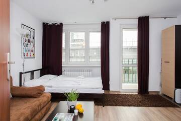Фото номера Апартаменты-студио Апартаменты ShortStayPoland Jasna (B15) г. Варшава 9