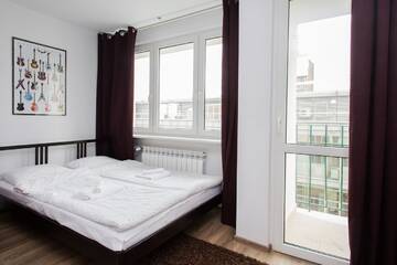 Фото номера Апартаменты-студио Апартаменты ShortStayPoland Jasna (B15) г. Варшава 10