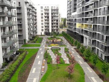 Фото номера Апартаменты с 1 спальней Апартаменты Newburg Apartments Kasprzaka г. Варшава 17