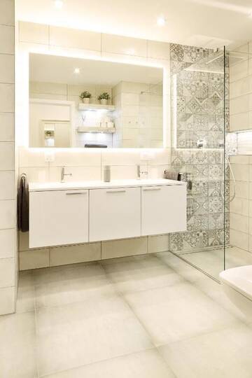 Фото номера Апартаменты с 2 спальнями Апартаменты Lovely LUX Garden Flat near Royal Park г. Варшава 27